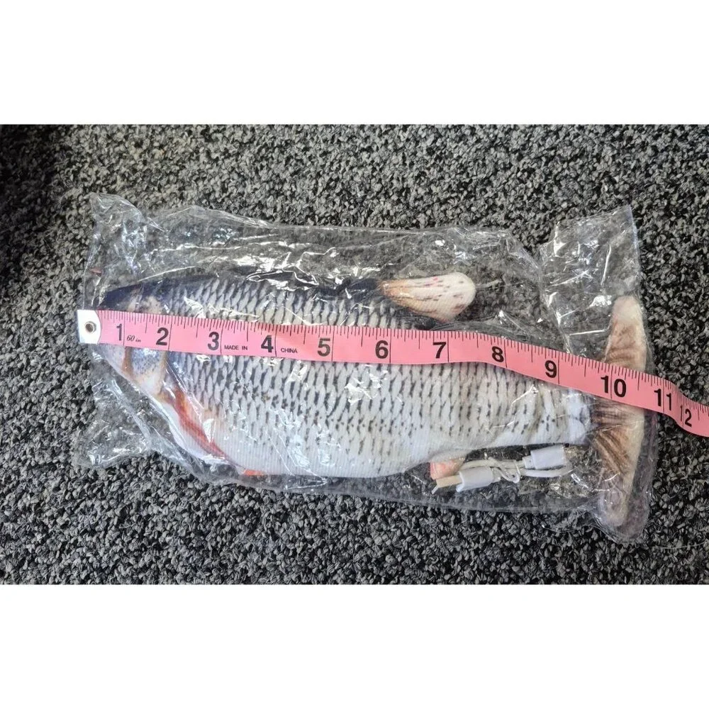 Bouncy Fish Pet Toy For Cats and Dogs Rechargeable